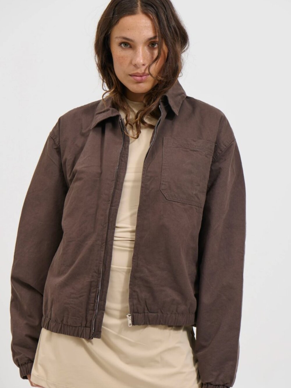 Bronze Snake Charlie Soft Cotton Bomber BRAND NEW - Picture 2 of 4
